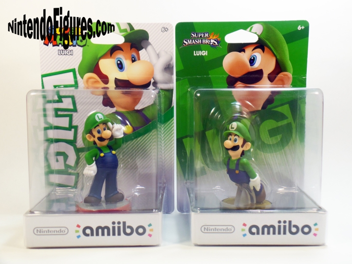 Smash Brothers and Super Mario Luigi Amiibo