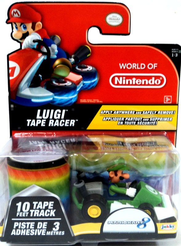 World of Nintendo Luigi Tape Racers 1-3