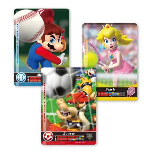 Mario Sports Amiibo Cards